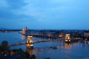 Budapest - Blick auf die Donau