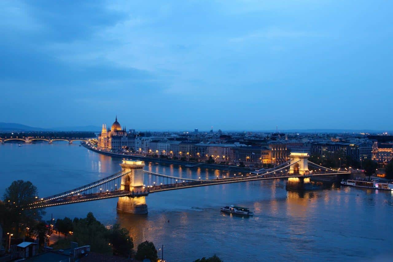 Budapest - Blick auf die Donau