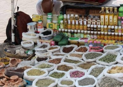 A bunch of food on a table