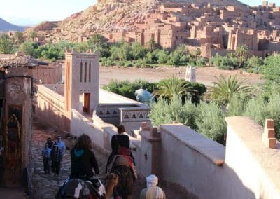 Pferderitt in Aït-Ben-Haddou