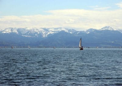 Schiff auf dem Bodensee