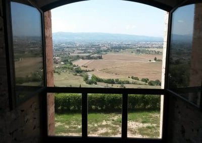 Ausblick von Assisi