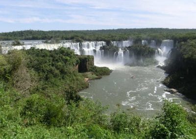 A river running through a body of water