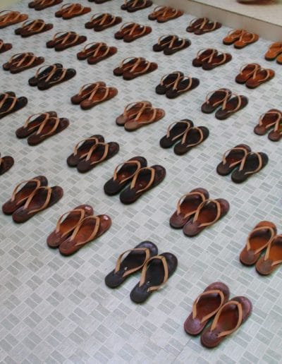 A close up of a plate covered with chocolate