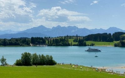 Wandern und Radfahren im Allgäu - Urlaub an der Füssener Seenplatte