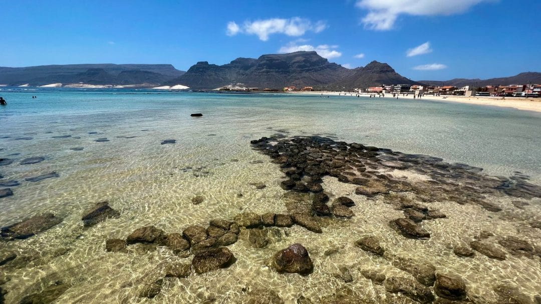 Baia das Gatas - Sao Vicente - Kapverden Kristallklares Wasser am Baia das Gatas